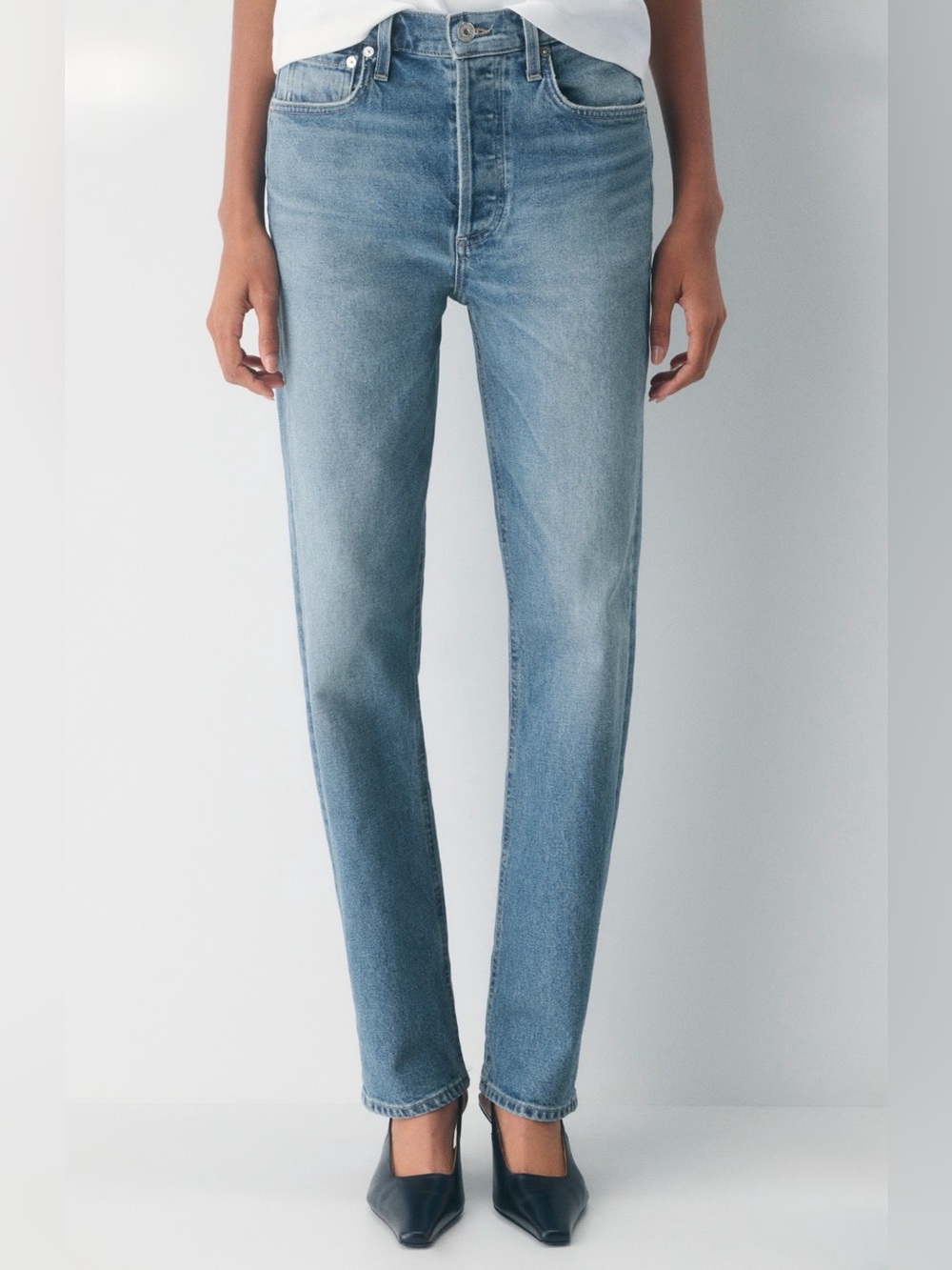 Citizens Of Humanity Blaine Light Blue Straight Jeans